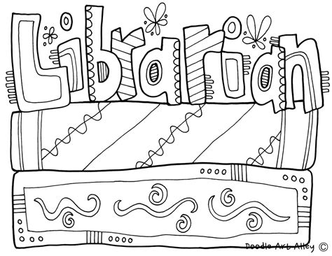 library coloring pages classroom doodles coloring home