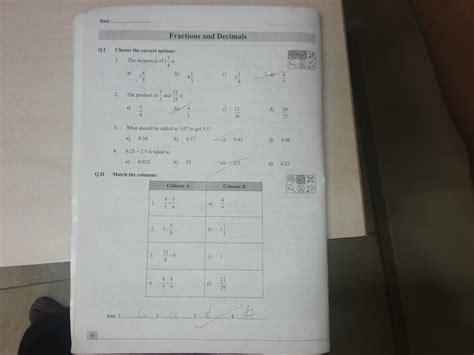 pis vadodara std  grade  math workbook