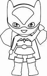 Coloring Bat Girl Pages Batgirl Cool Girls Wecoloringpage sketch template