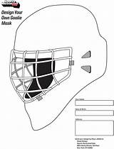 Goalie Sikids sketch template