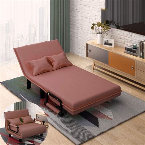 sofa cama plegable  en  sofa plegable silla  almohada dormir solo  posiciones sofa cama