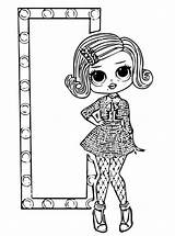Lol Omg Doll Surprise Dolls Coloring Pages Kids Fun Votes sketch template