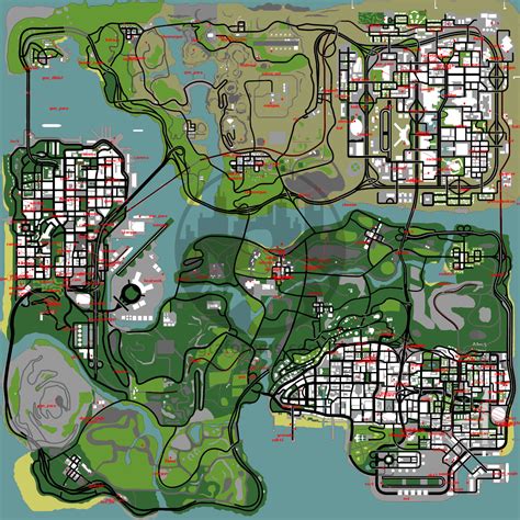 Grand Theft Auto San Andreas Maps Cheats Codes Cheat