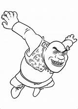 Shrek Coloring Pages Coloringpages1001 sketch template