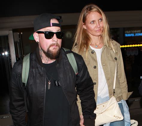 Cameron Diaz Husband Cameron Diaz Husband Benji Madden Hold Hands On