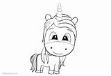 Unicorn Coloring Pages Chibi Cute Printable Kids sketch template