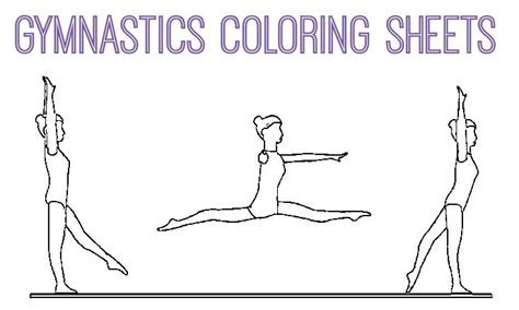 gymnastics coloring pages gymnastics coloring pages color