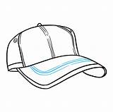 Cap Drawing Baseball Hat Draw Easy Line Drawings Snapback Clipartmag Tutorial Easydrawingguides Lines Parallel Roughly Shaped Bill Three Detail Choose sketch template