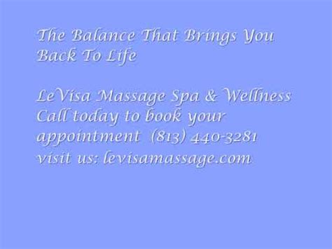levisa massage spa wellness  youtube