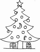 Sapin Noel Coloriage sketch template