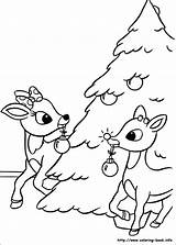 Antlers Reindeer Coloring Pages Getcolorings sketch template