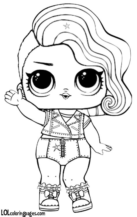 lol dolls cute coloring pages coloring pages