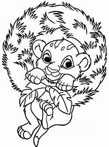 Simba Coloring Pages Baby Hyena Medium Lion Printable King Spotted Christmas Disney Color Getcolorings Kids Adult Getdrawings Little Colorings Comments sketch template