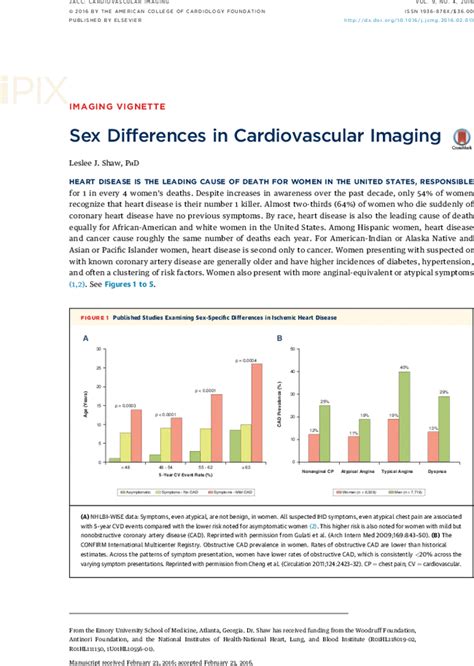 sex differences in cardiovascular imaging jacc cardiovascular imaging