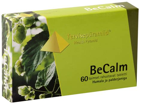 becalm tabletid  tervisepueramiid