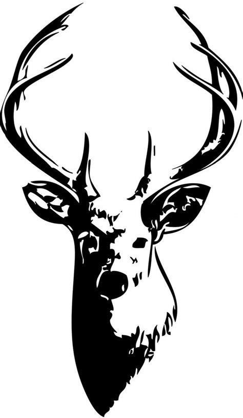 whitetail deer silhouette clip art   cliparts  images