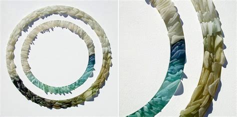 Simply Creative Sea Glass Sculptures By Jonathan Fuller