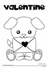 Puppy Colouring Dog sketch template