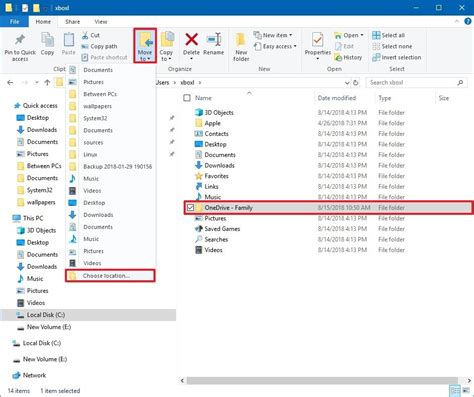 change default onedrive folder location  windows  windows central