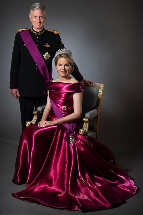 royal family   world queen mathilde  king philippe  belgiums  portraits