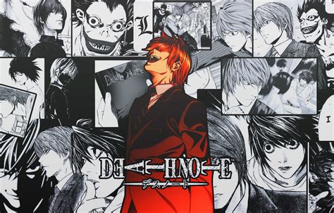 wallpaper death note anime manga yagami light images