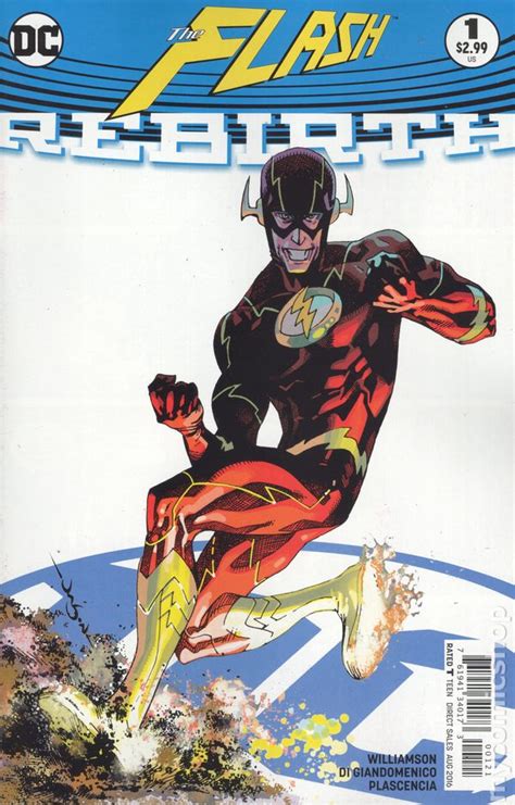 flash rebirth  dc comic books