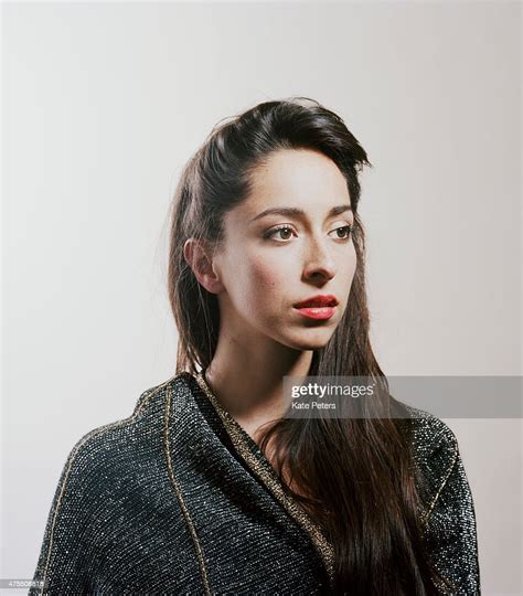 Actor Oona Chaplin Is Photographed For The Independent On June 28