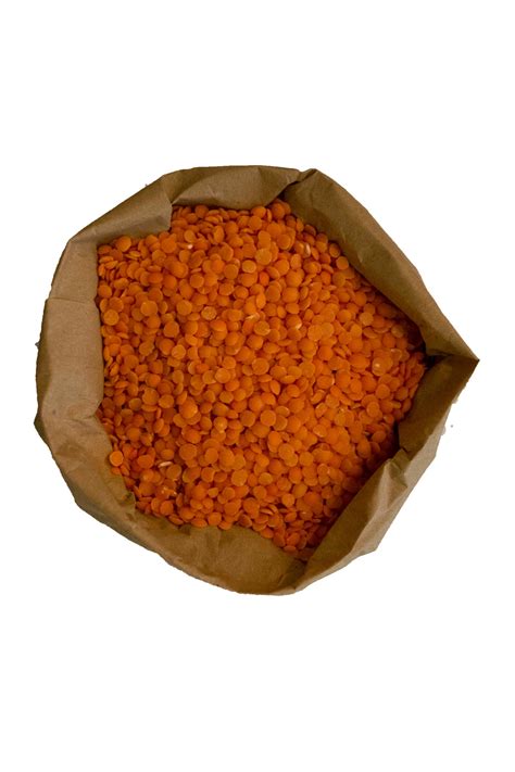 organic red lentils   natural weigh  waste shop