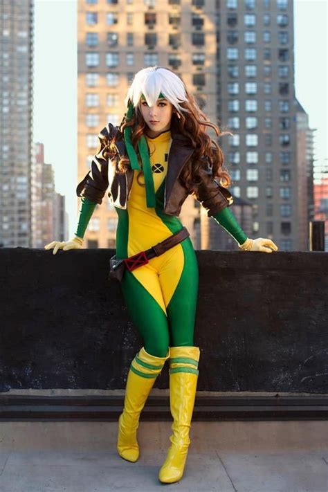 amazing rogue x men cosplay by monika lee [pic] rogues geeks and cosplay