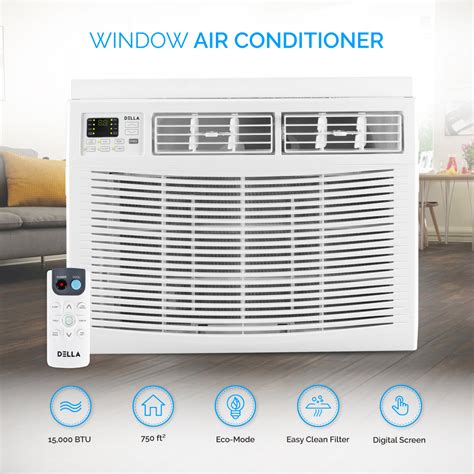 della mini compact window mounted air conditioner  btus white   filter ebay