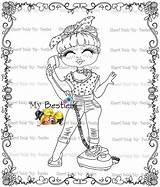 Big Nifty Fifty Sherri Tm Besties Baldy Instant Ann Dolls Doll Coloring Eye Head Digital sketch template