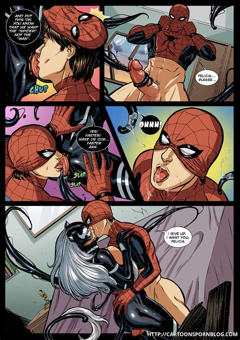 sexual symbiosis 02 black cat and symbiote hot and naughty