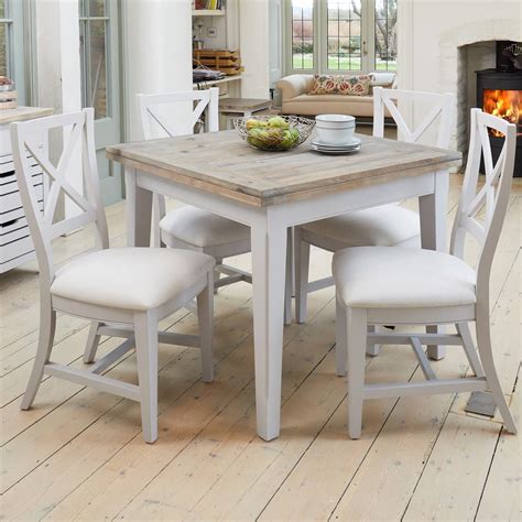 signature grey square extending dining table   chairs