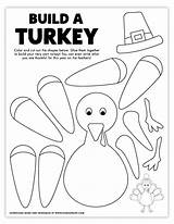 Turkey Printout Pjsandpaint Popsicle Bulid Pjs Completed sketch template