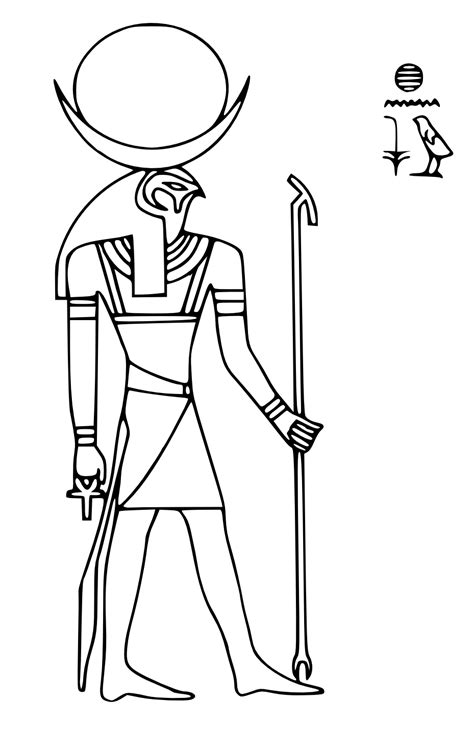 Egyptian God Chons Svg Clipart Best Clipart Best