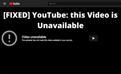 updated    fix youtube  video  unavailable