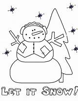 Coloring Snow Pages Let Christmas Printable Getcolorings Northpolechristmas Color sketch template