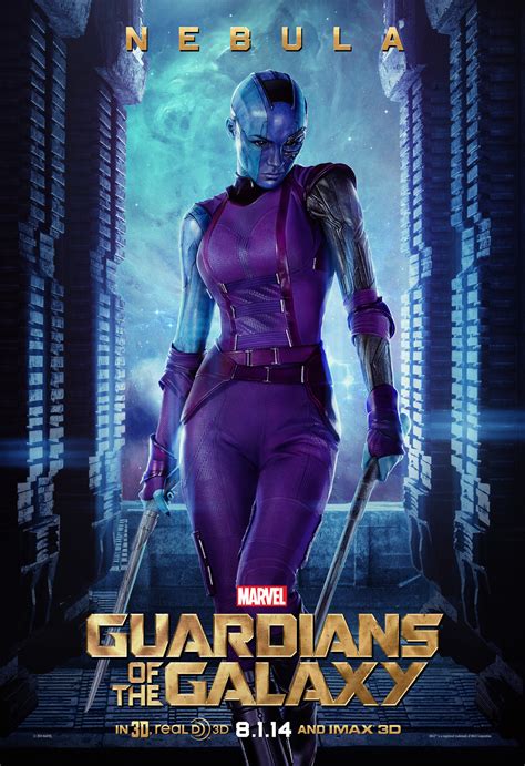 guardians of the galaxy posters featuring ronan nebula and korath collider