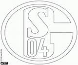 Schalke Ausdrucken Shalke Fußball Malvorlage Embleme Fahnen Emblema Bilder Ostern sketch template