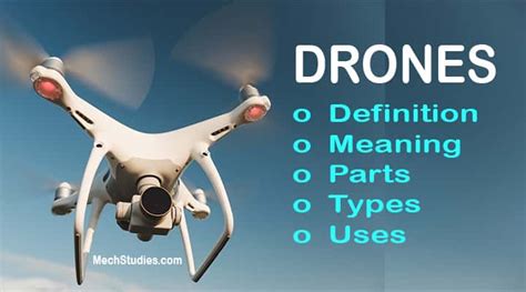 drones definition meaning parts types  wwwmechstudiescom