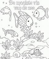 Kleurplaat Onderwaterwereld Kleurplaten Vissen Aquarium Tekeningen Zoeken Oceaan Uitprinten Downloaden sketch template