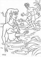 Atlantis Coloring Pages Kida Lake Disney Milo Swim Lost Empire Swims Atlantide Book Coloriage Drawing Color Print sketch template