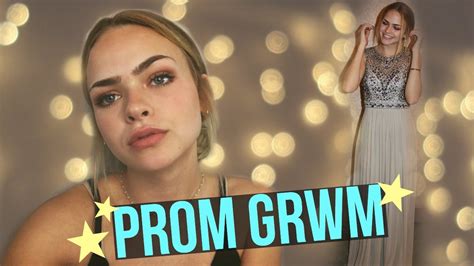 get ready with me prom 2016 prom makeup and dress idea ft promgirl youtube