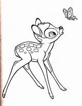 Disney Coloring Bambi Pages Walt Characters Fanpop sketch template