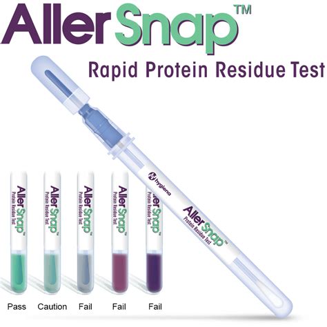 allersnap rapid protein residue test emport llc