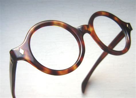 large thick 60 s round tortoise eyeglass frames