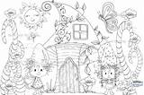 Coloring Gnome Besties Digi Tm Ville Stamp Instant sketch template