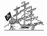 Pirata Navio Bateau Pirates Maternelle Titanic Aida Schiffe Tudodesenhos Schiff Piraten Lipca Sketchite sketch template
