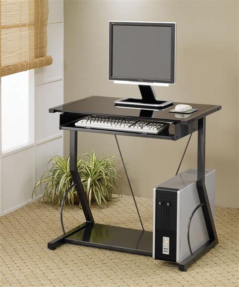 coaster company small space computer desk black walmartcom