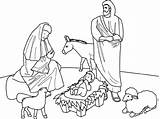 Desene Religioasa Colorat Craciun Nativity sketch template